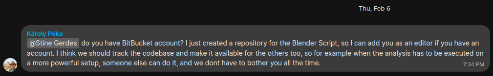 Karoly asking for the code